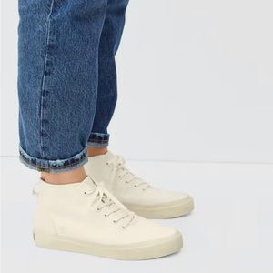 Everlane Forever High-Top Sneaker White